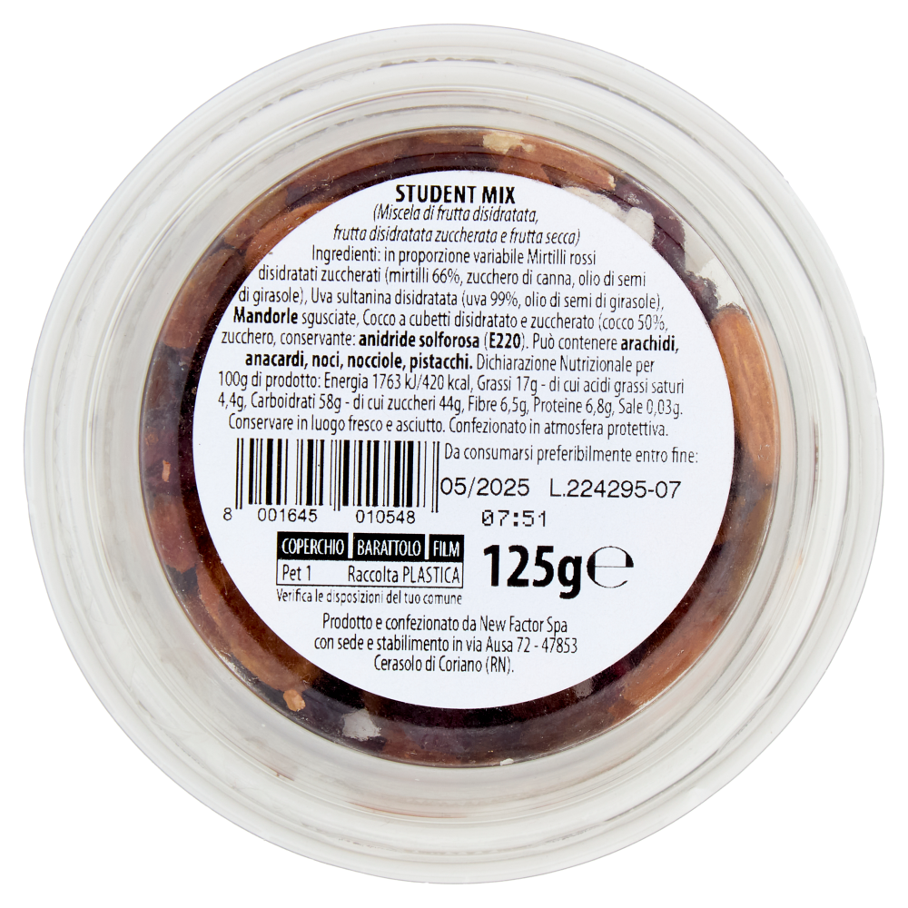 Mister Nut Wellness Student Mix 125 g