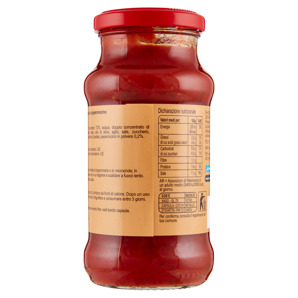 Carrefour Classic Sugo alla Arrabbiata 350 g