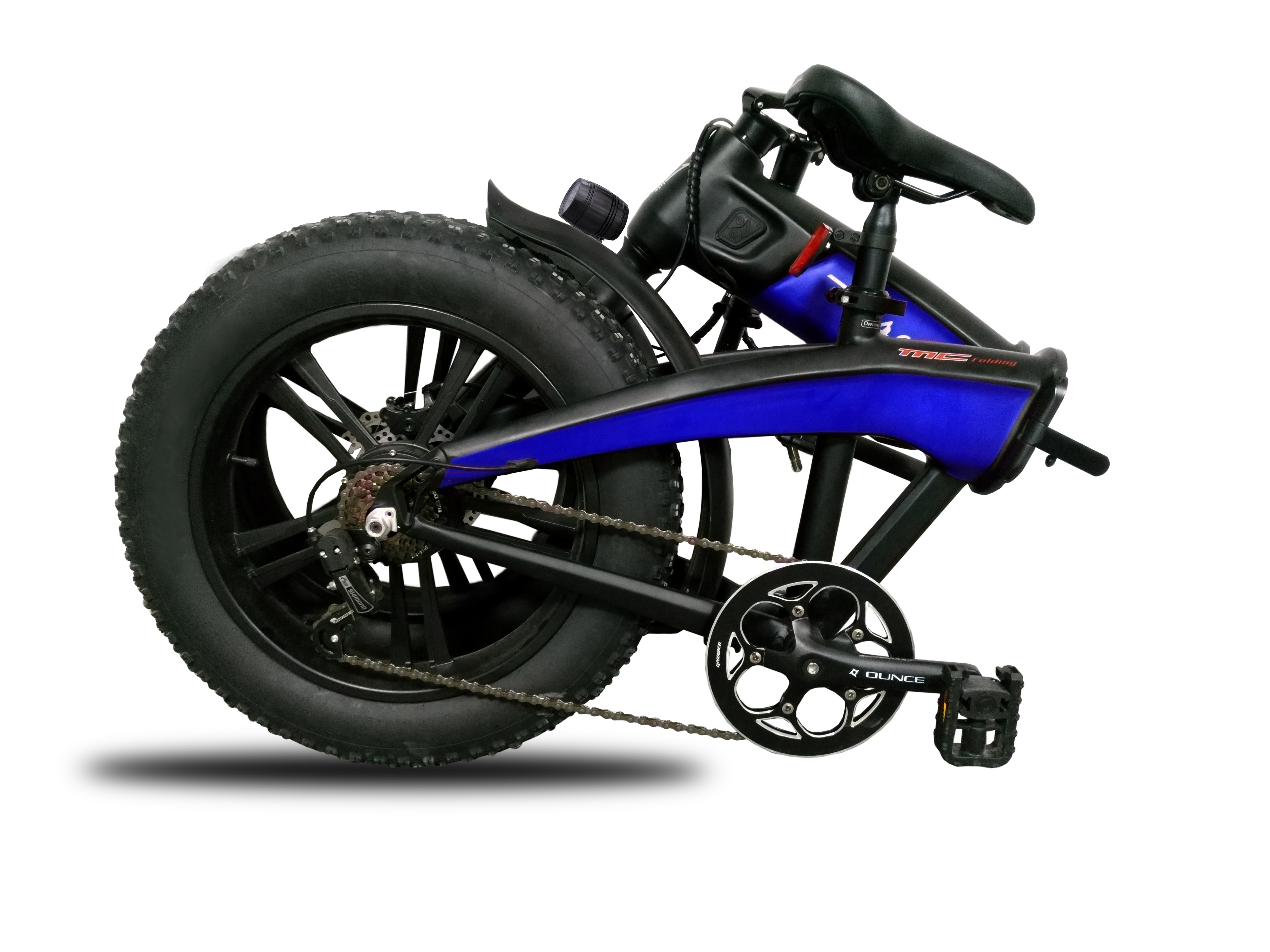 Maserati MA-FAT20FB bicicletta elettrica Blu Alluminio 50,8 cm (20") 24 kg Litio