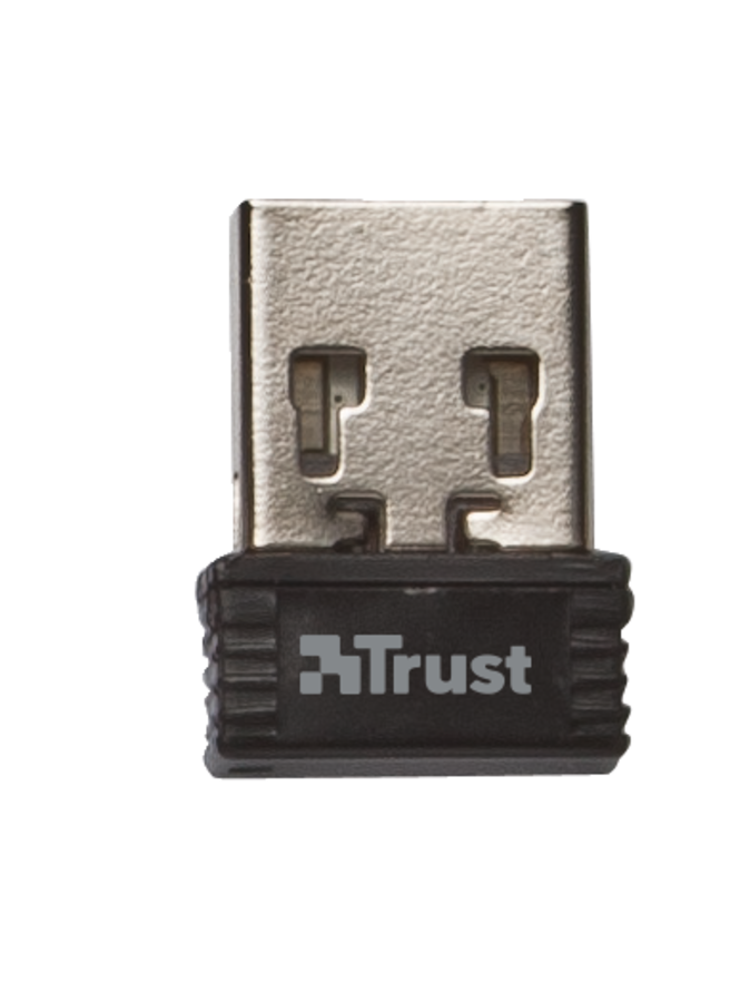 Trust VEZA WIRELESS TOUCHPAD tastiera Universale RF Wireless QWERTY Inglese Nero