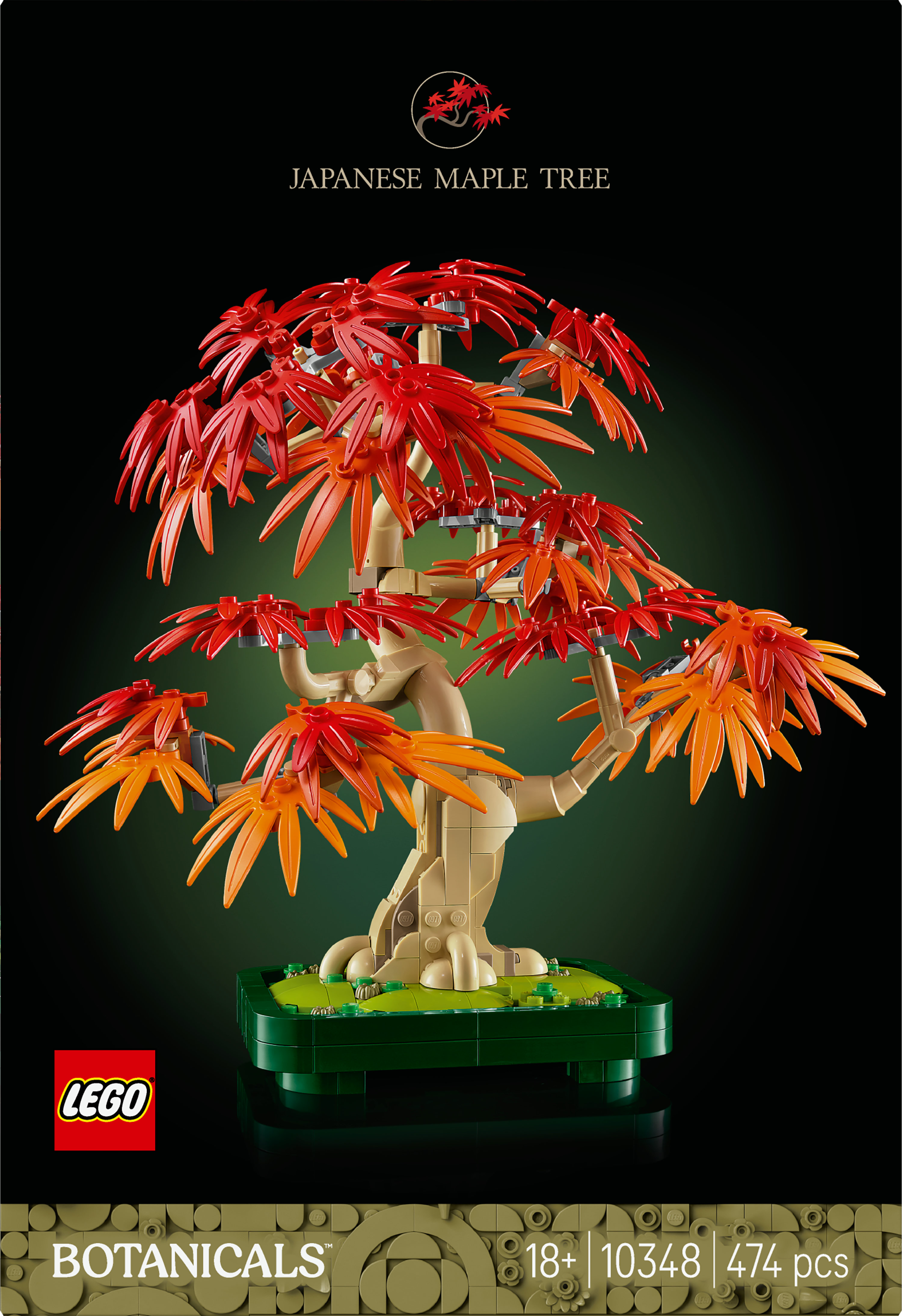 LEGO Botanicals Bonsai di acero rosso giapponese
