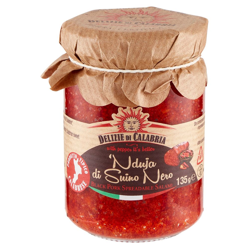 Delizie di Calabria 'Nduja di Suino Nero 135 g