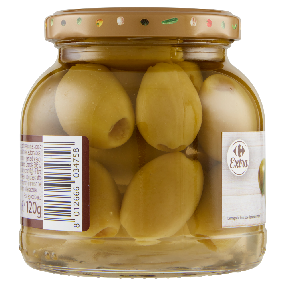 Carrefour Extra Olive Denocciolate Giganti 300 g