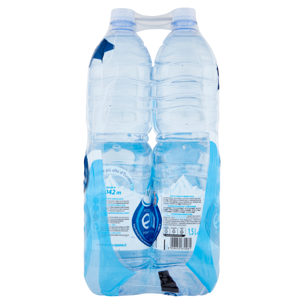 Acqua eva Acqua Minerale Naturale 6 x 1,5 L