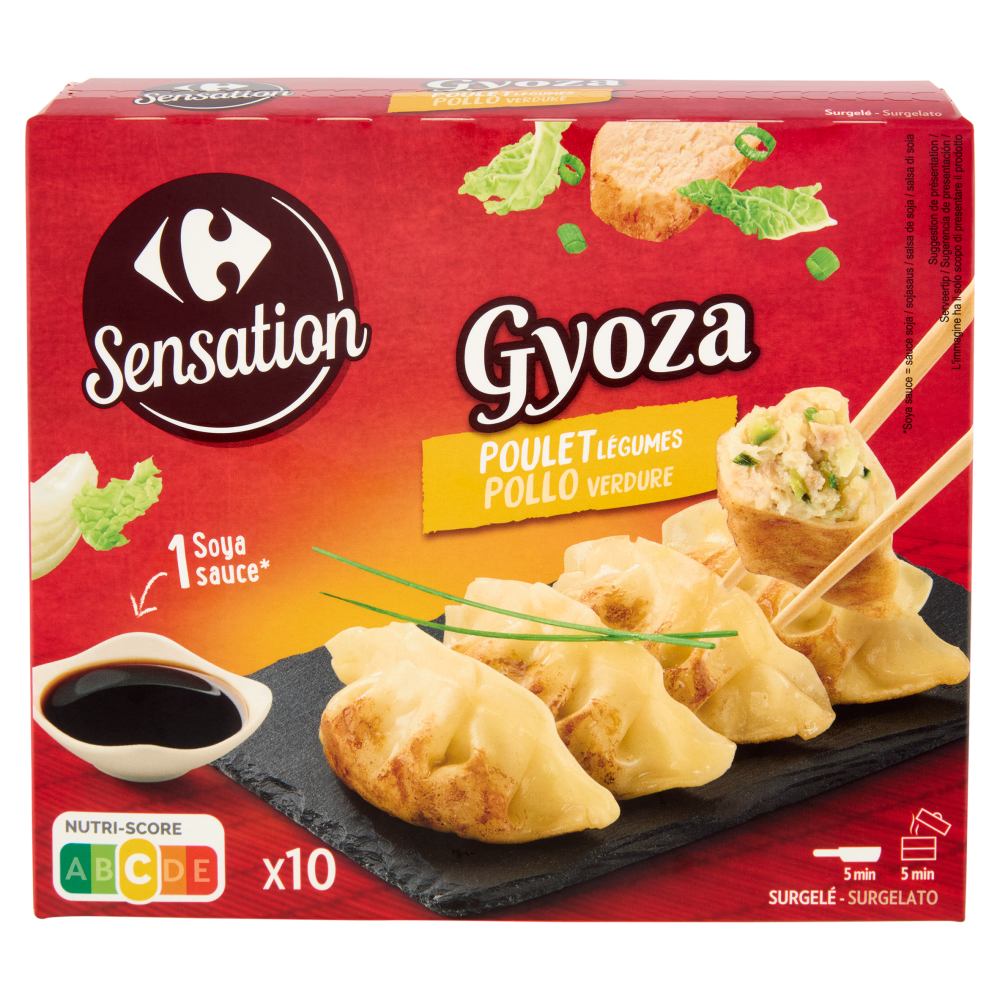 Carrefour Sensation Gyoza Pollo Verdure Surgelato 212 g