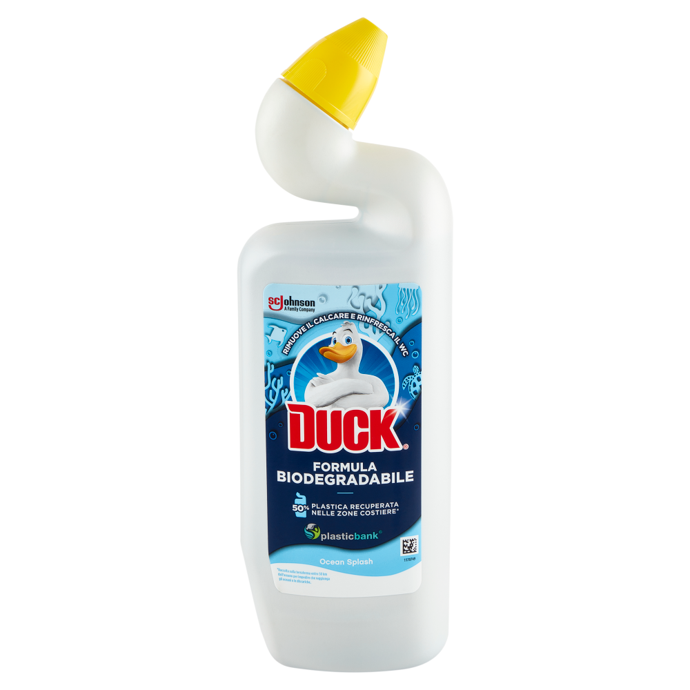 Duck Liquido Biodegradabile fragranza Brezza Marina, 750 ml