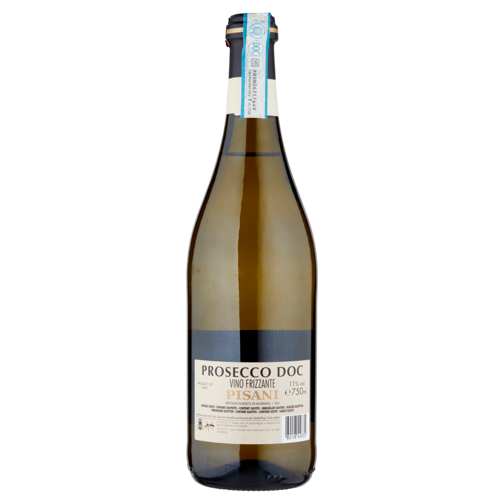 Pisani Prosecco DOC Vino Frizzante 750 ml