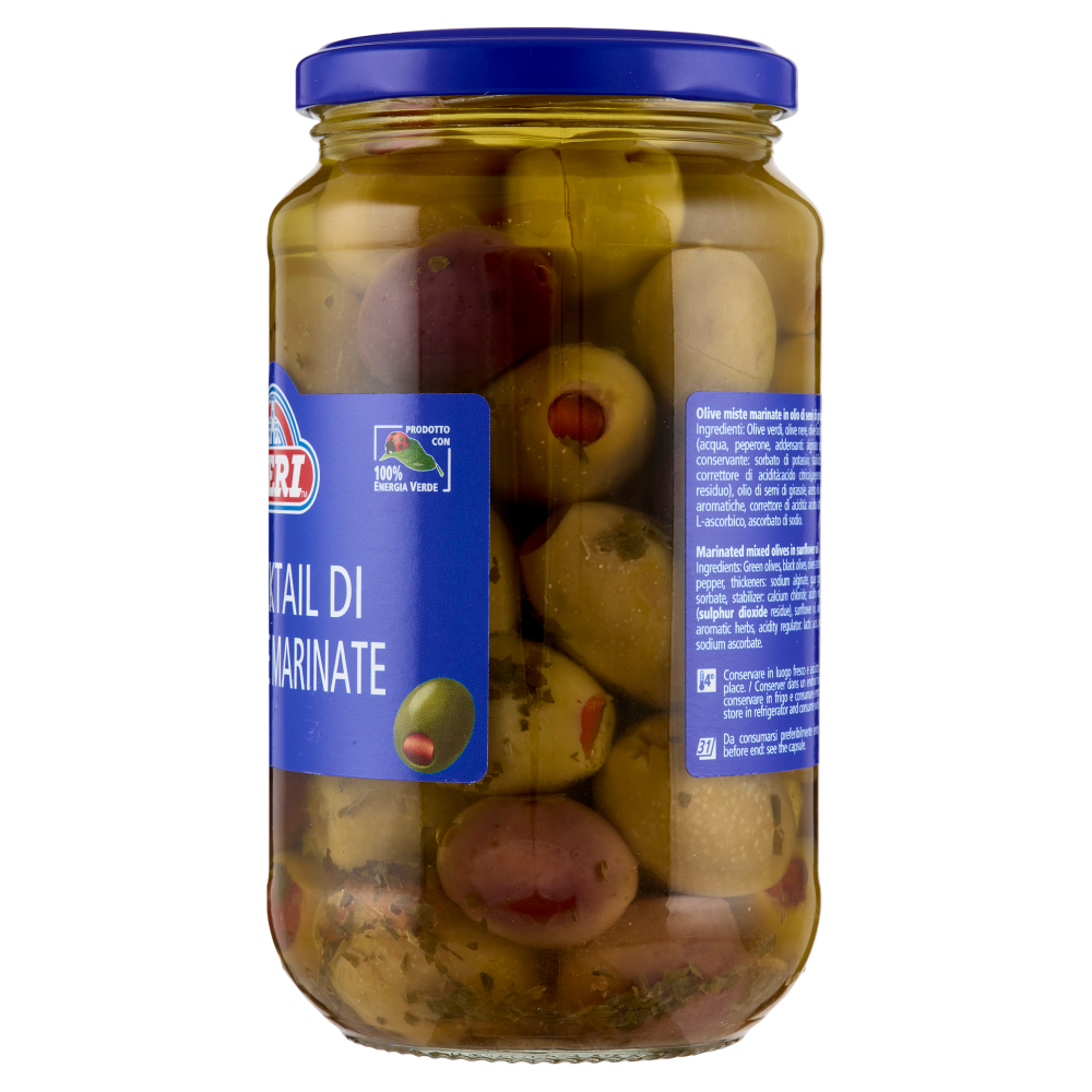 Neri Cocktail di Olive Marinate 520 g