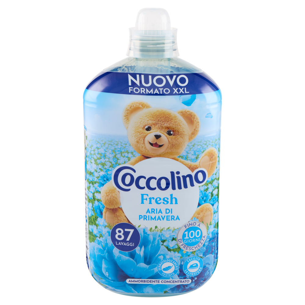 Coccolino Ammorbidente Concentrato Fresh Aria di Primavera 87 Lavaggi 1827 ml