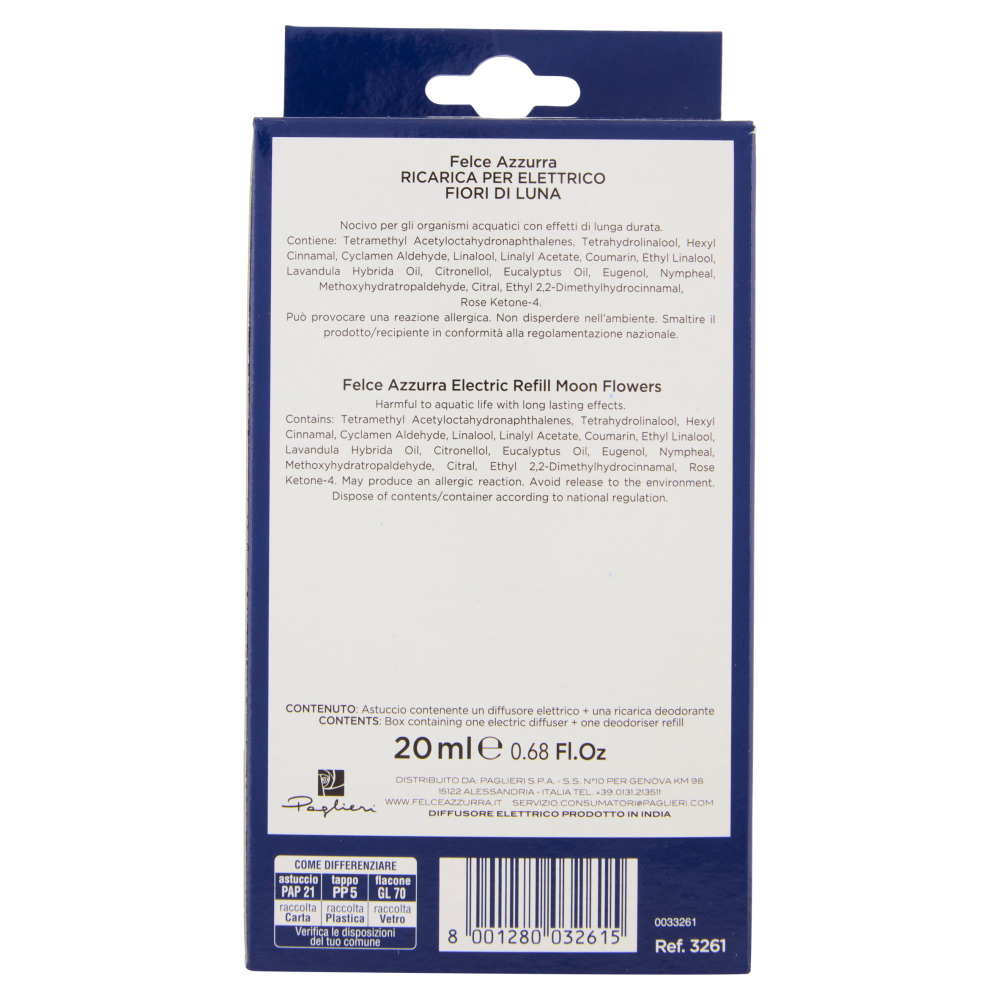 Felce Azzurra Fiori di Luna Diffusore Elettrico + Ricarica 20 ml