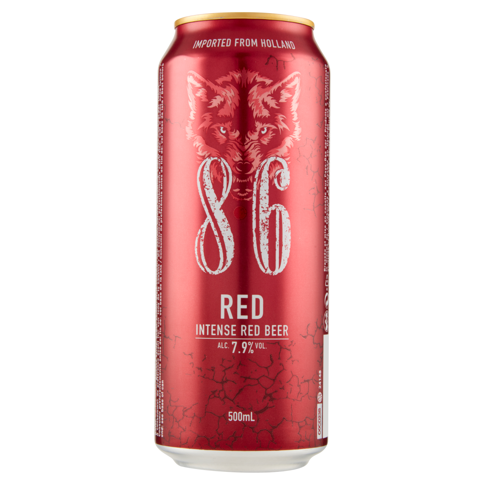 8.6 Red 500 mL