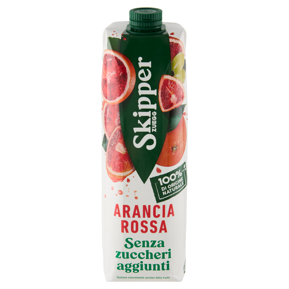 Zuegg Skipper Arancia Rossa Senza zuccheri aggiunti 1000 ml