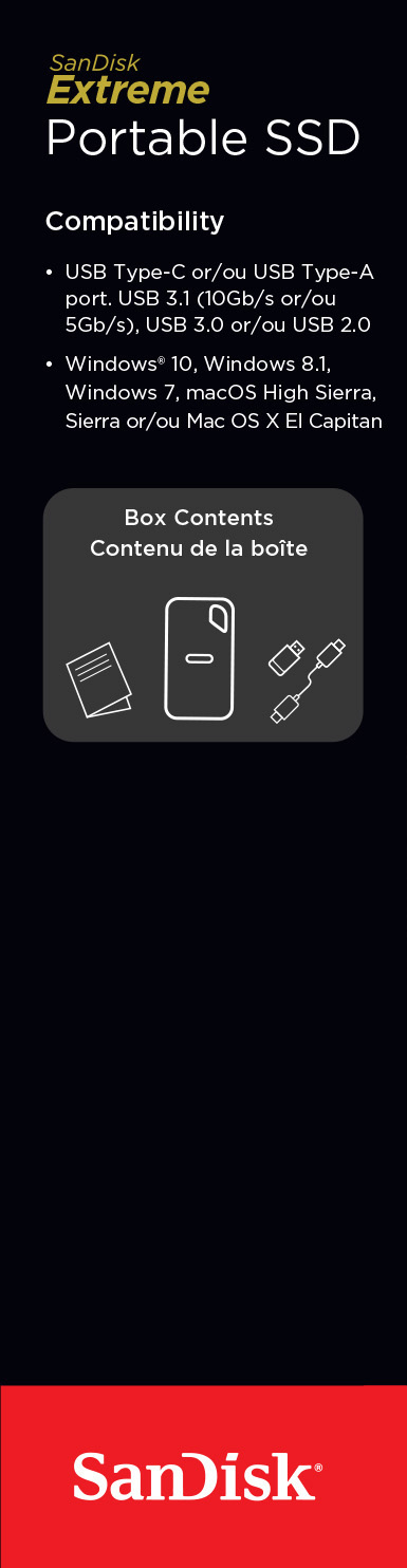 SanDisk Extreme 250 GB USB tipo-C 3.2 Gen 2 (3.1 Gen 2) Grigio, Arancione