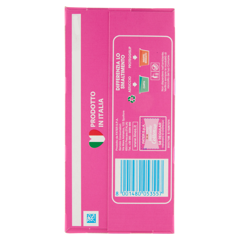 Lines intervallo Cotton Soft Regular 58 pz