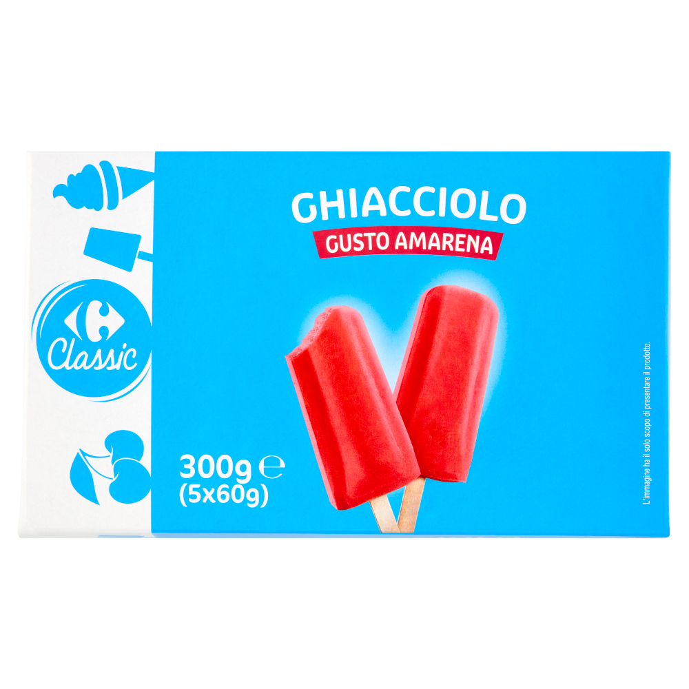Carrefour Classic Ghiacciolo Gusto Amarena 6 x 50 g
