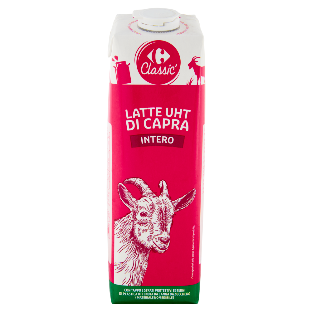 Carrefour Classic Latte UHT di Capra Intero 1000 ml