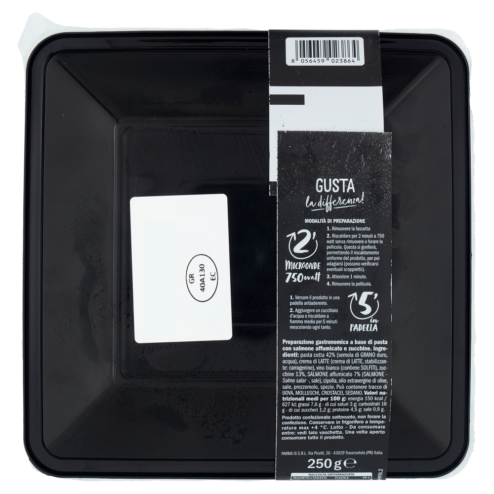 Parma Is Chef Farfalle con Salmone e Zucchine 250 g