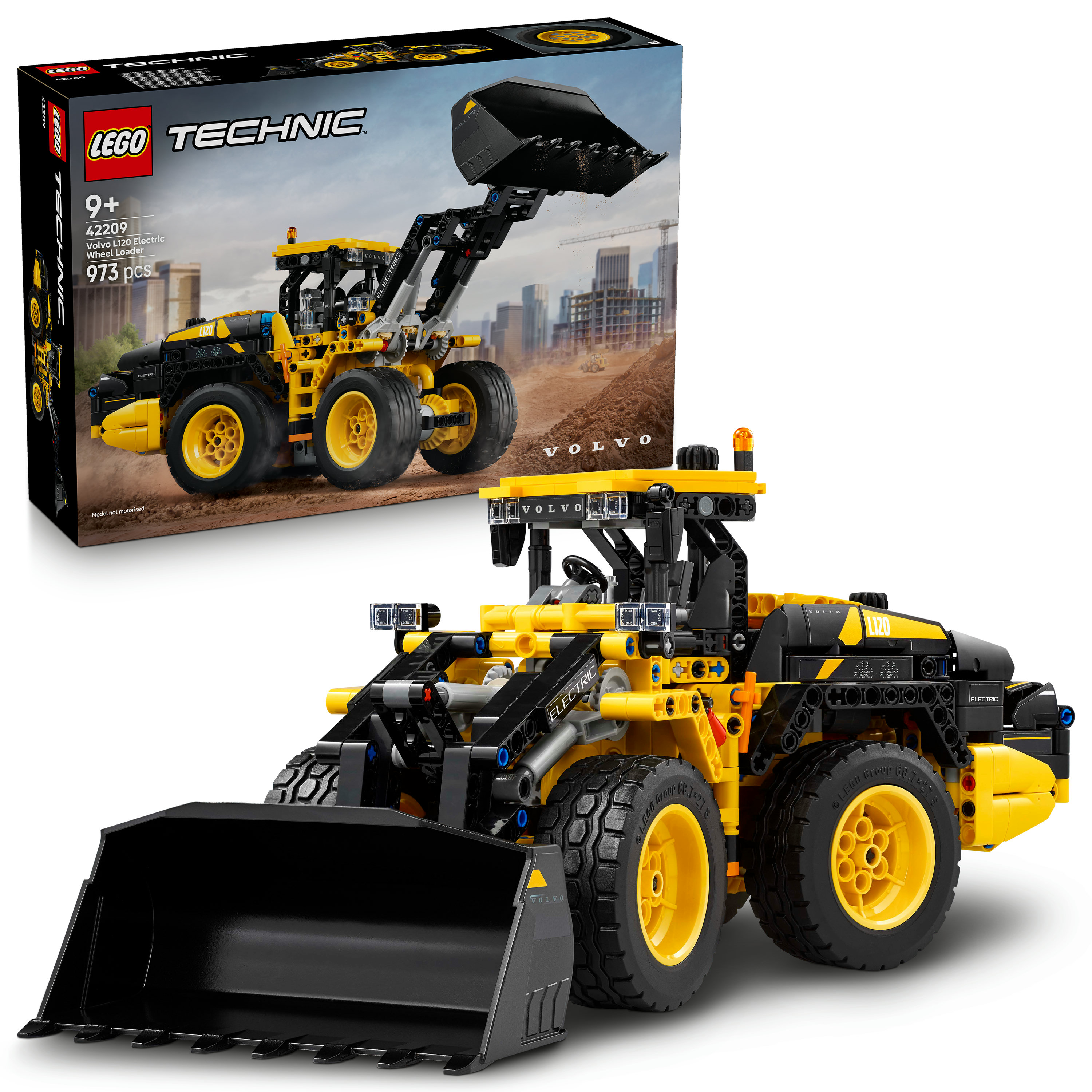 LEGO Technic Pala gommata Volvo L120 Electric