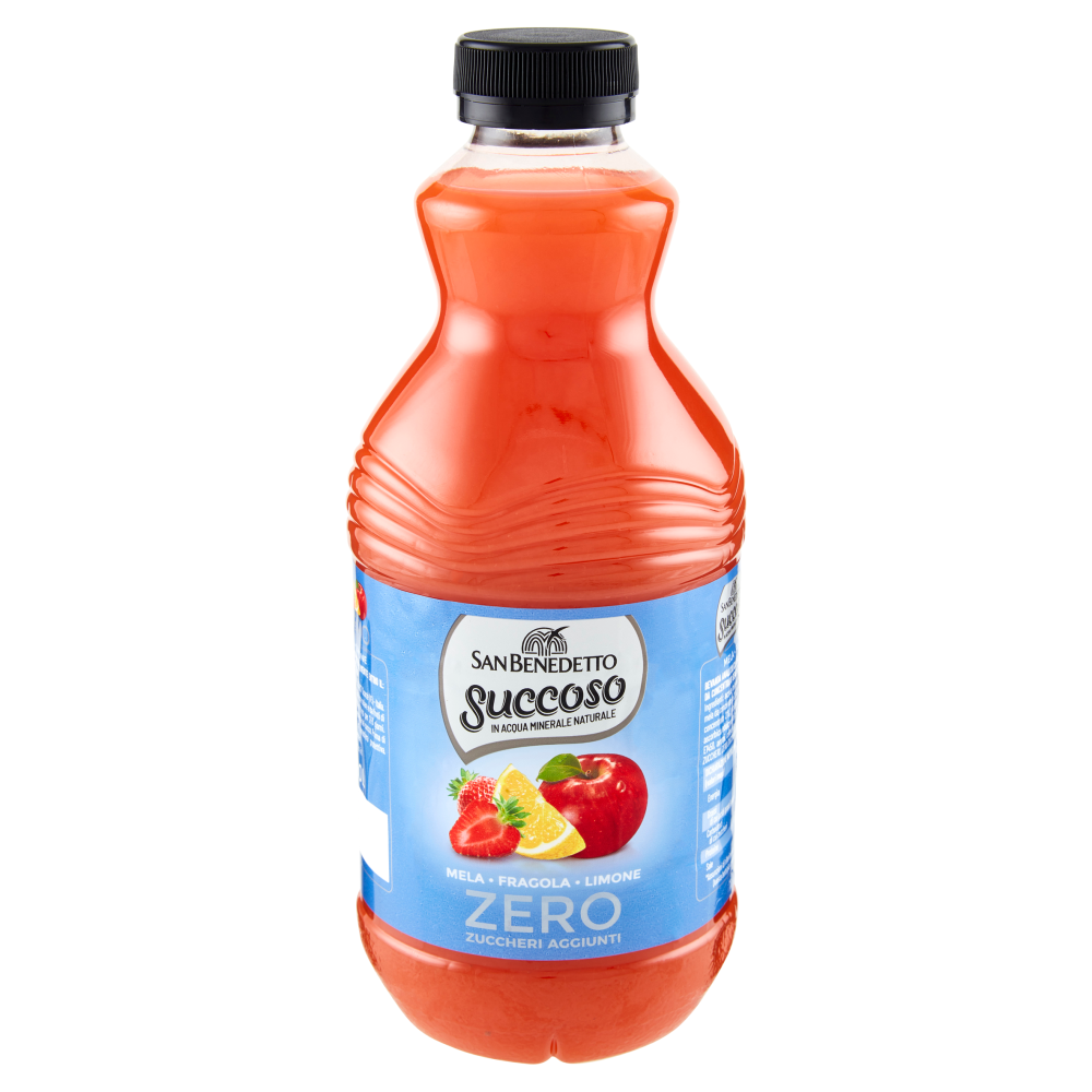 San Benedetto Succoso Zero Mela Fragola Limone PET 0,90 L