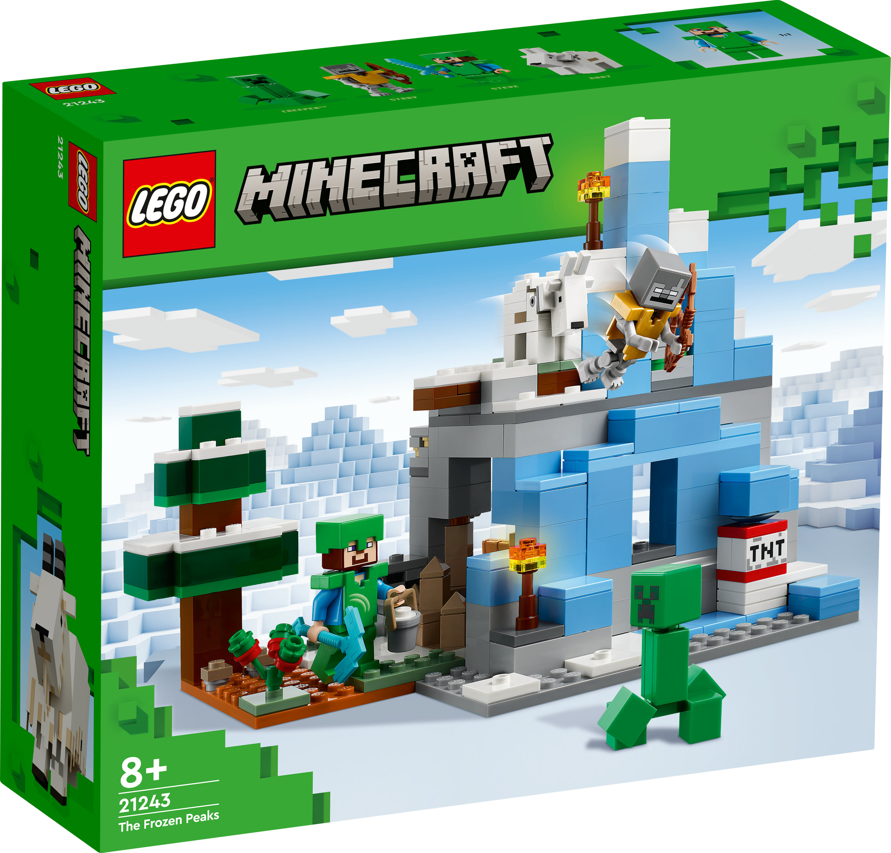 LEGO Minecraft I picchi ghiacciati