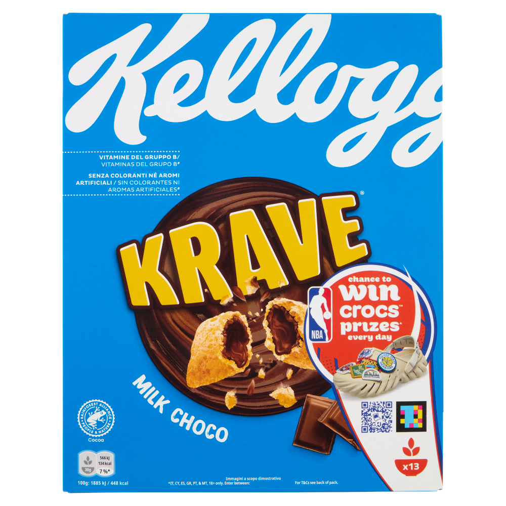 Kellogg's Krave Milk Choco 410 g