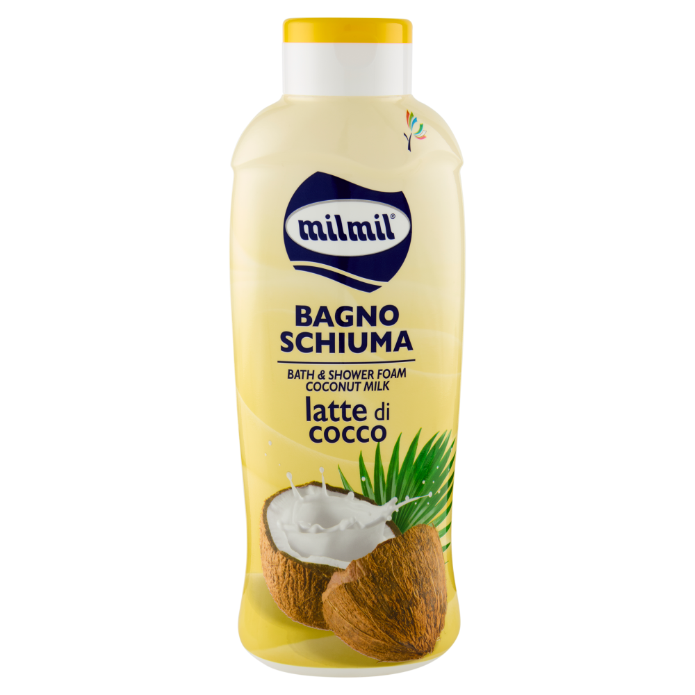 milmil Bagno Schiuma latte di cocco 1000 ml
