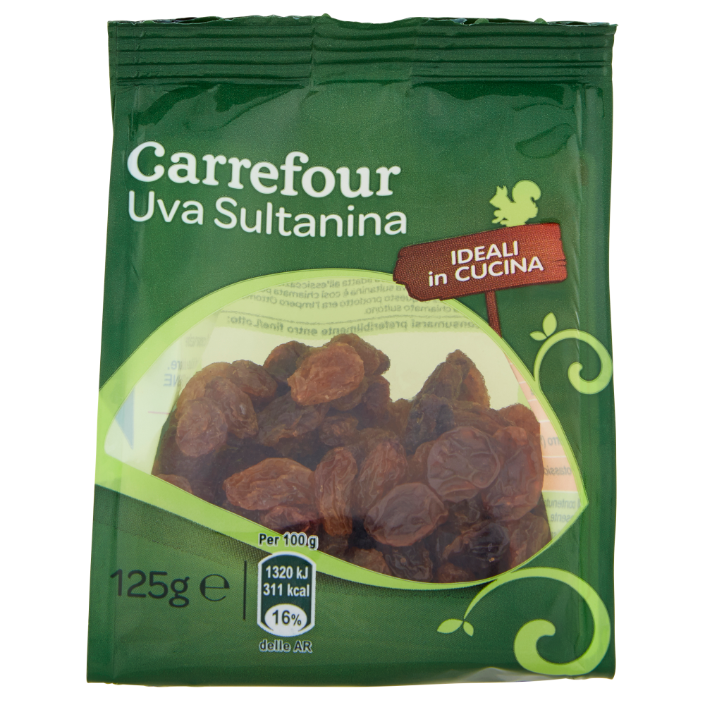 Carrefour Uva Sultanina 125 g