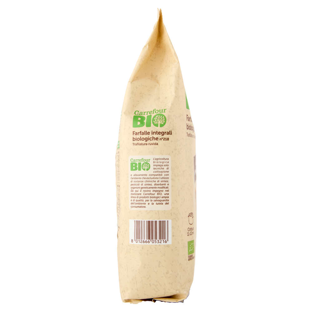 Carrefour Bio Farfalle integrali biologiche n°218 500 g