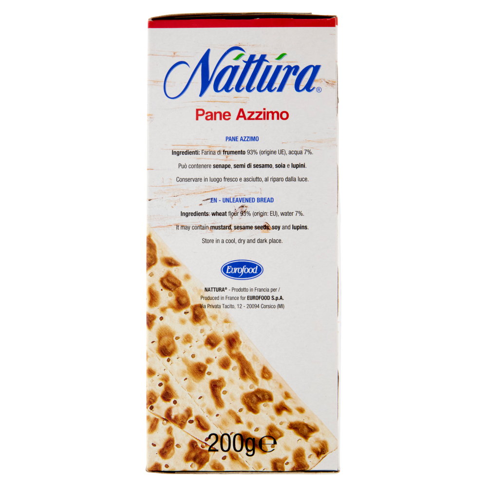 Náttúra Pane Azzimo senza lievito 200 g