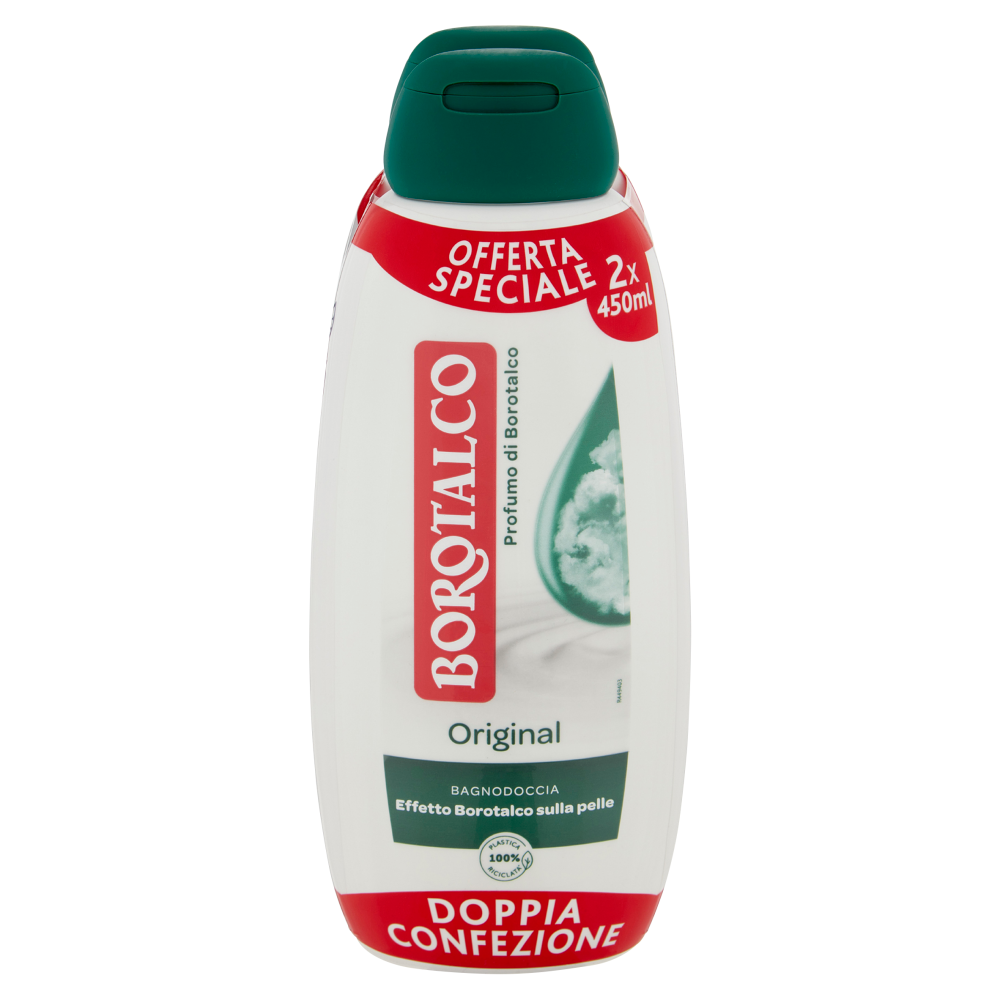 Borotalco Original Profumo di Borotalco Bagnodoccia 2 x 450 ml