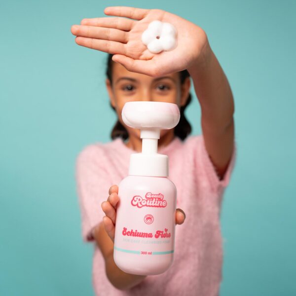 Nice Beauty Routine Schiuma Fiore Schiuma detergente Donna 300 ml