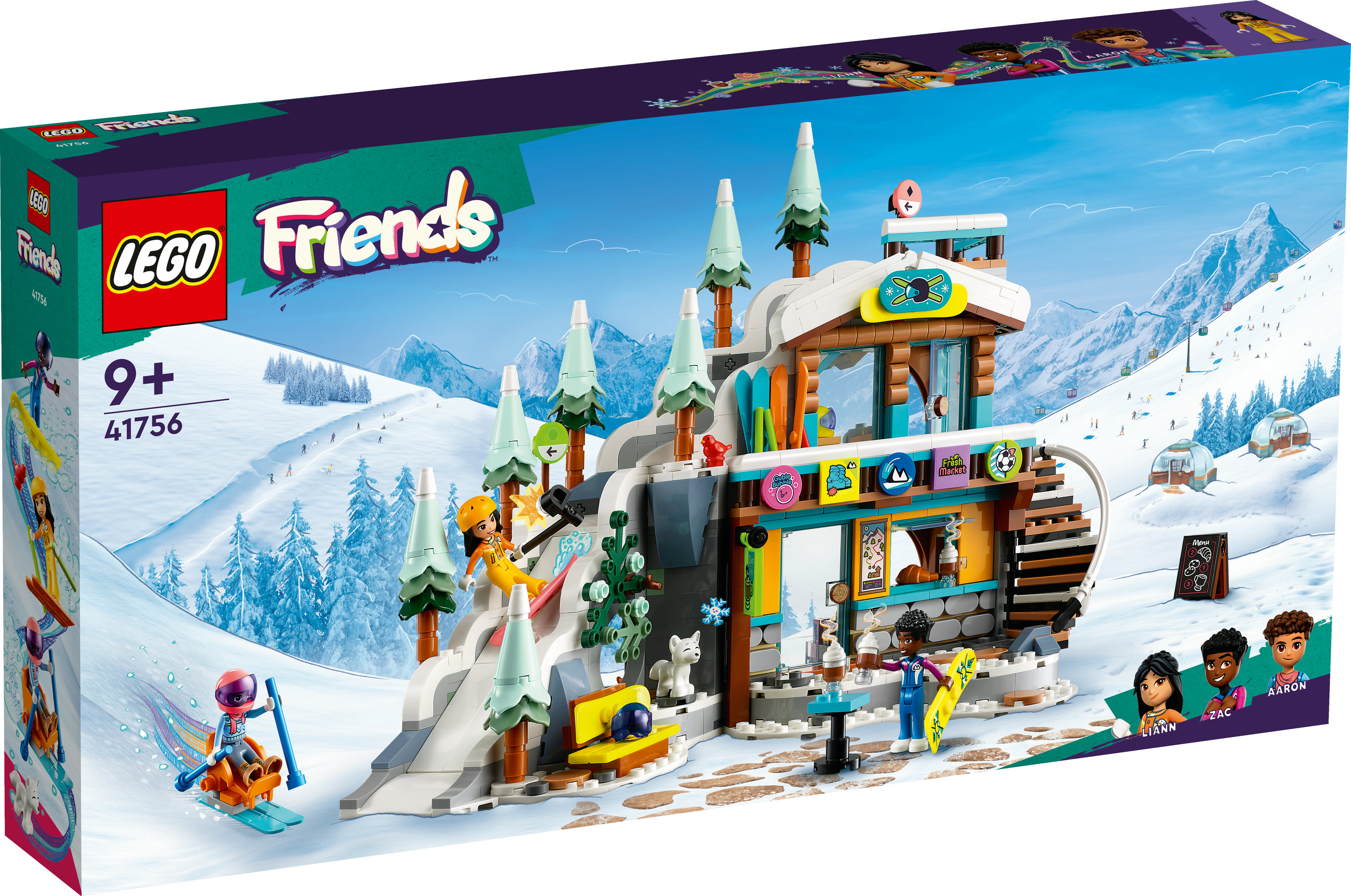 LEGO Friends Pista da sci e baita