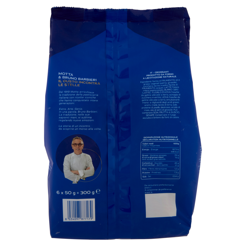 Motta Croissant Classico 6 x 50 g