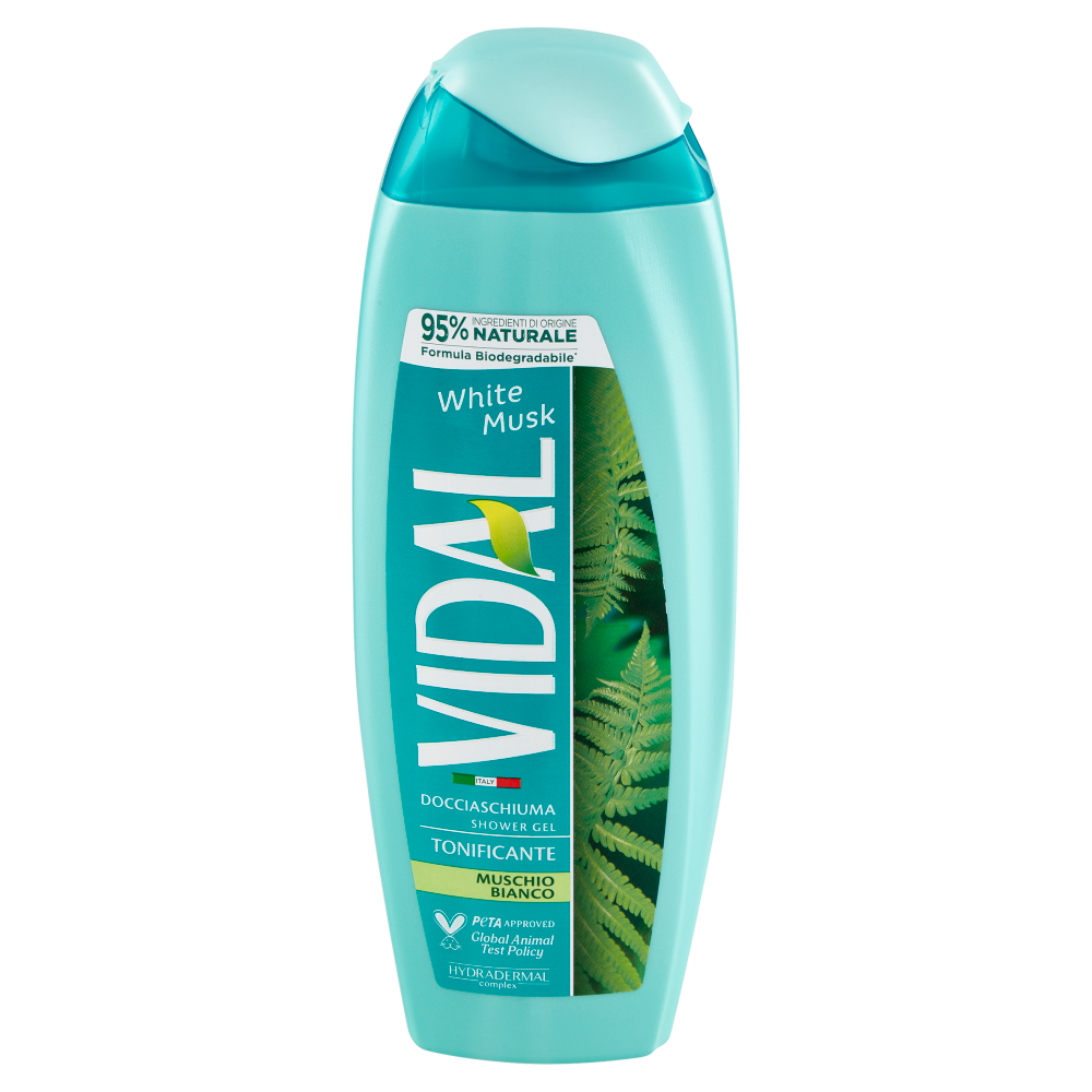 Vidal White Musk Docciaschiuma Muschio Bianco 250 ml