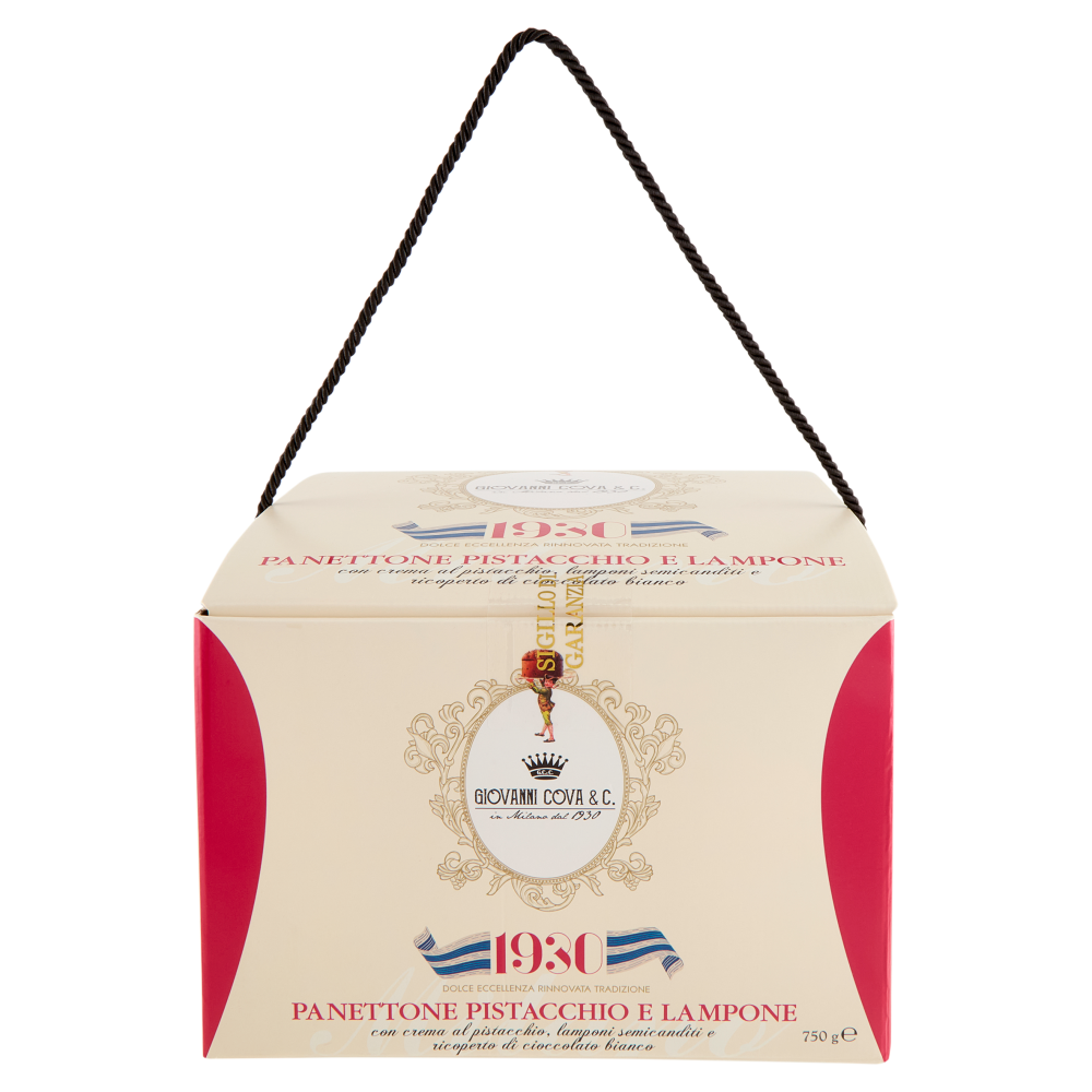 Giovanni Cova & C. Panettone Pistacchio e Lampone 750 g