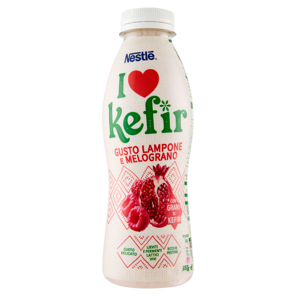 NESTL&Eacute; I Love kefir Gusto Lampone e Melograno 500g