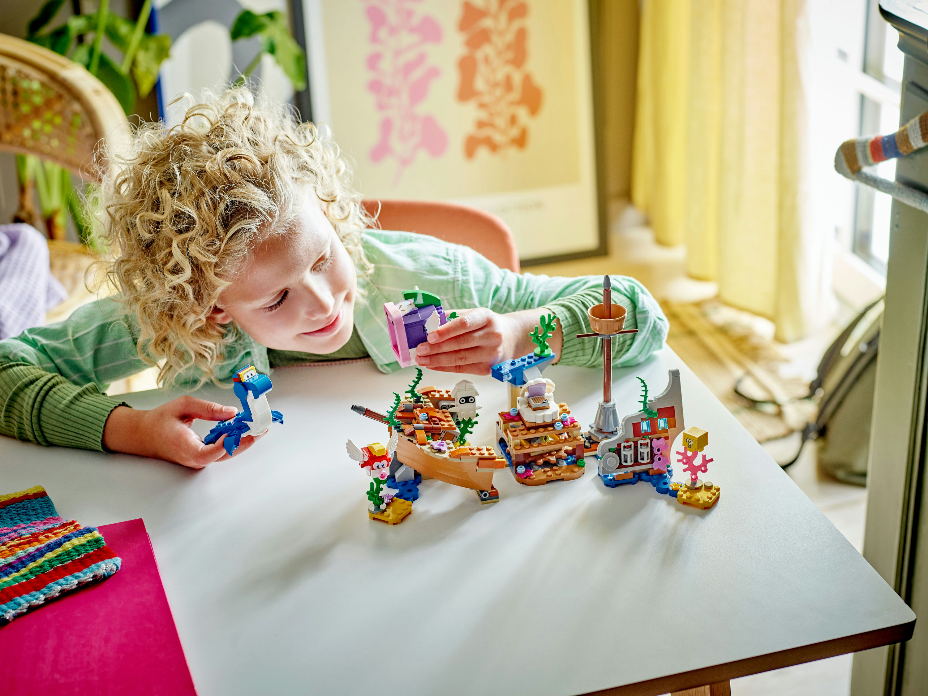 LEGO Super Mario Pack di espansione Il veliero sommerso di Dorrie