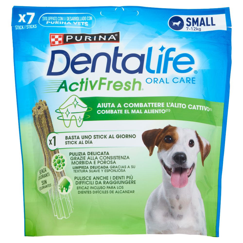 PURINA DENTALIFE ActivFresh Small Busta 7 Sticks 115 g