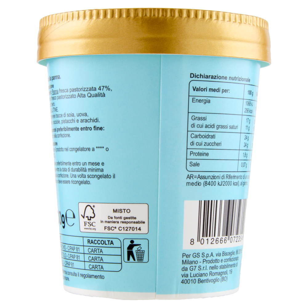 Carrefour Sensation Gelato al Fiordilatte 300 g