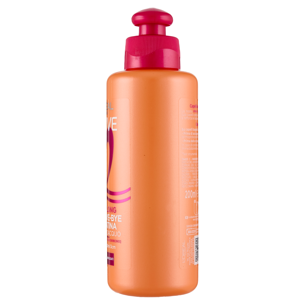 Elvive Dream Long Crema Bye-Bye Spuntatina Senza Risciacquo, per Capelli Lunghi Danneggiati, 200 ml