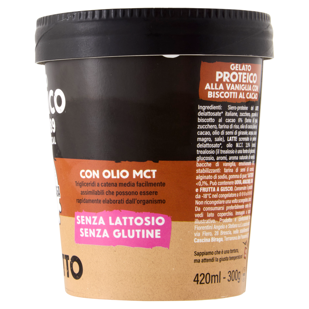 Cascina Biraga Gelato Proteico Biscotto 300 g