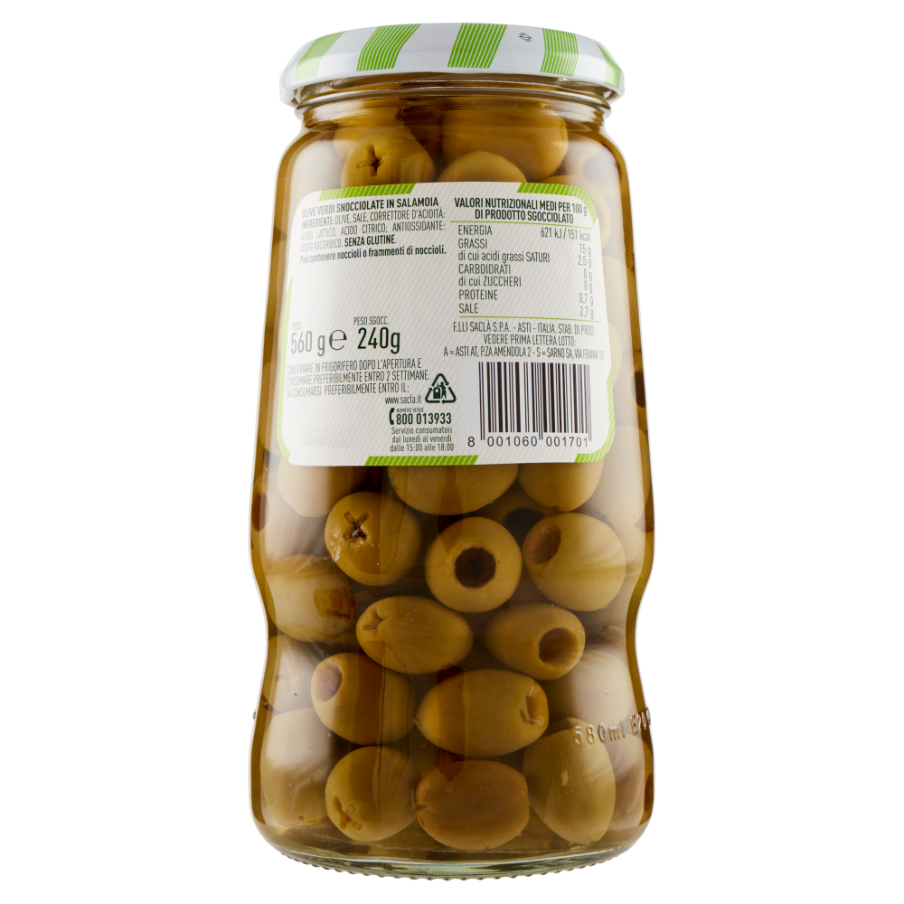 Saclà OlivOlì Snocciolate 560 g