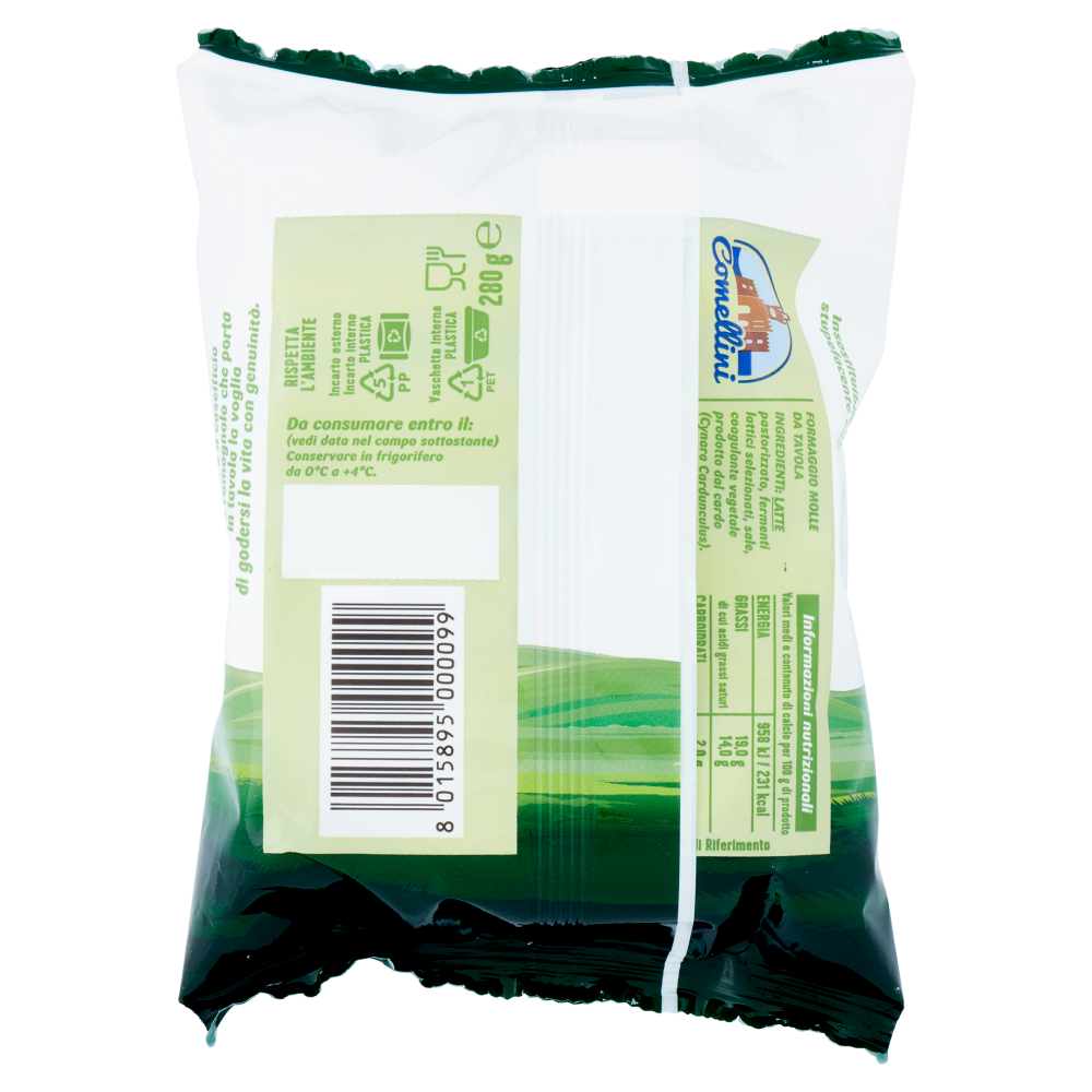 Comellini Squacquerone senza lattosio <0,01% 280 g