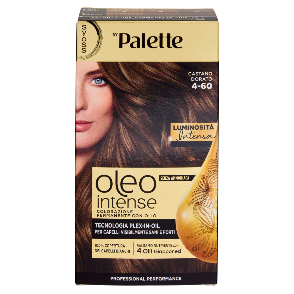 Syoss By Palette oleo intense Castano Dorato 4-60