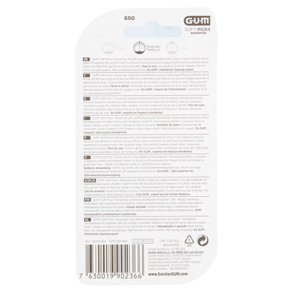 Gum Soft-Picks Advanced Regular/Medium 30 pz