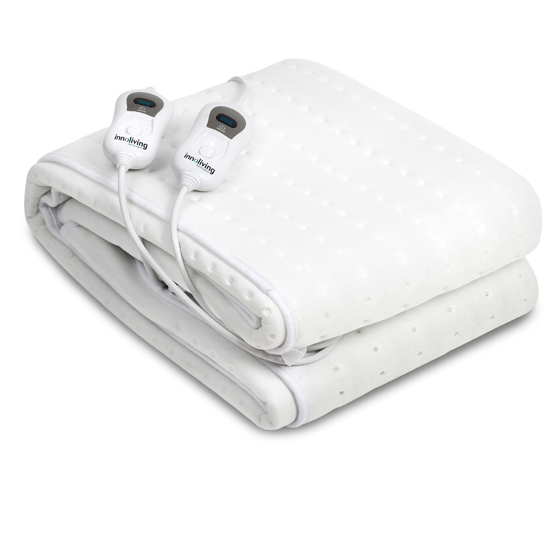 Innoliving INN-065 scaldaletto Coperta elettrica 120 W Bianco