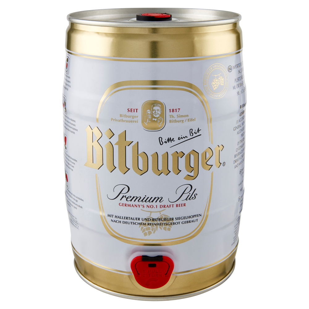 Bitburger Premium Pils 5 L