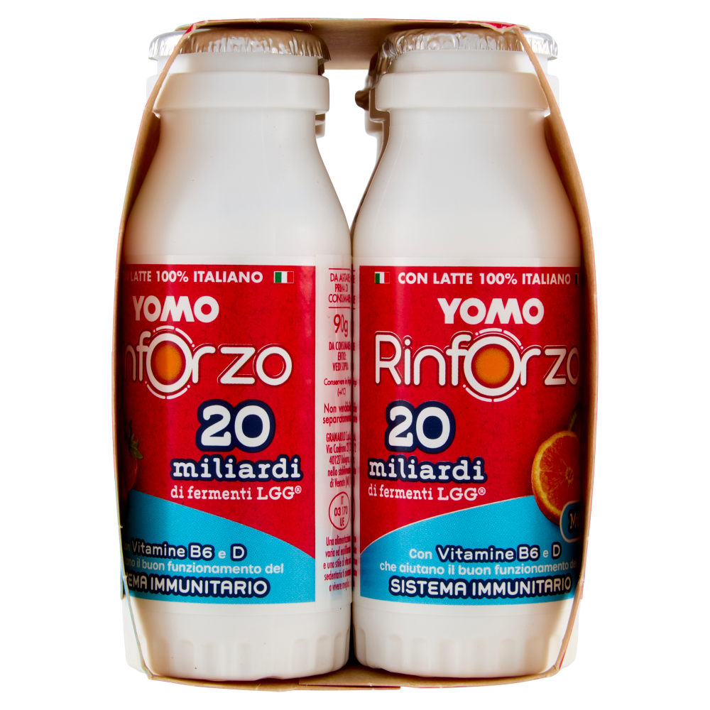 Yomo Rinforzo MultifruttiSenza Zuccheri Aggiunti* 6 x 90 g