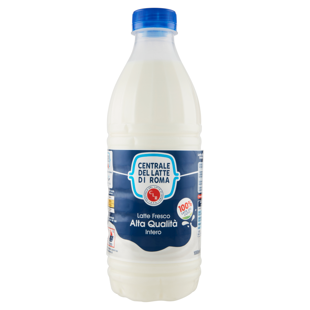 Centrale del Latte di Roma Latte Fresco Alta Qualità Intero 1000 ml Carrefour