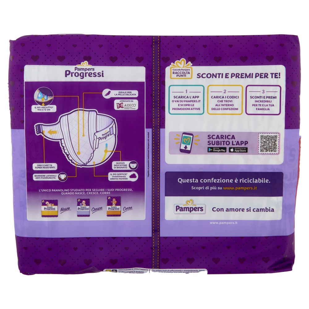 Pampers Progressi Junior 18 + 18 pz